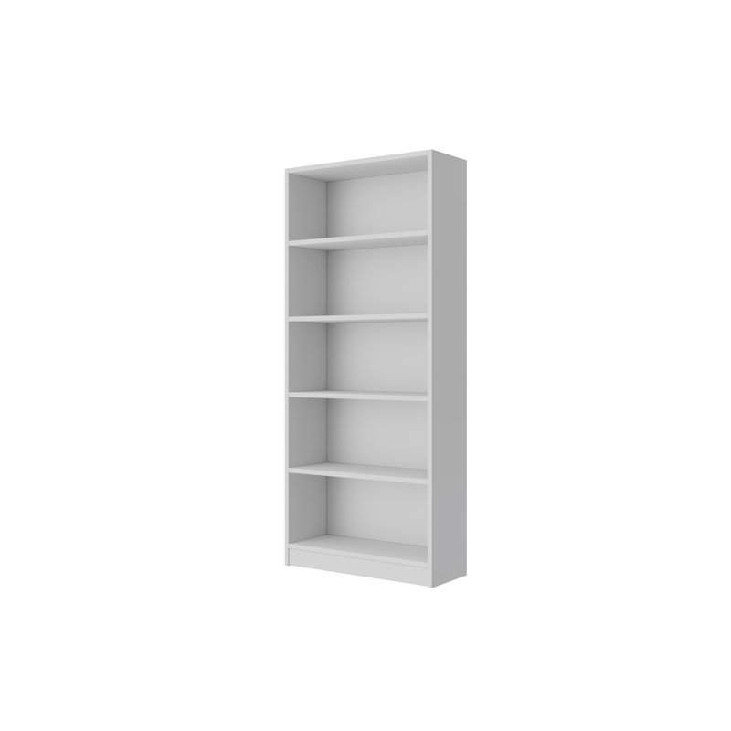 Aeriella 185.5cm H x 80cm W Standard Bookcase, White