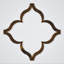 Grands panneaux muraux décoratifs en acrylique May, grand, l 23 3/8 po x H 23 3/8 po x T 1/8 po, miroir bronze-185405936-185405950