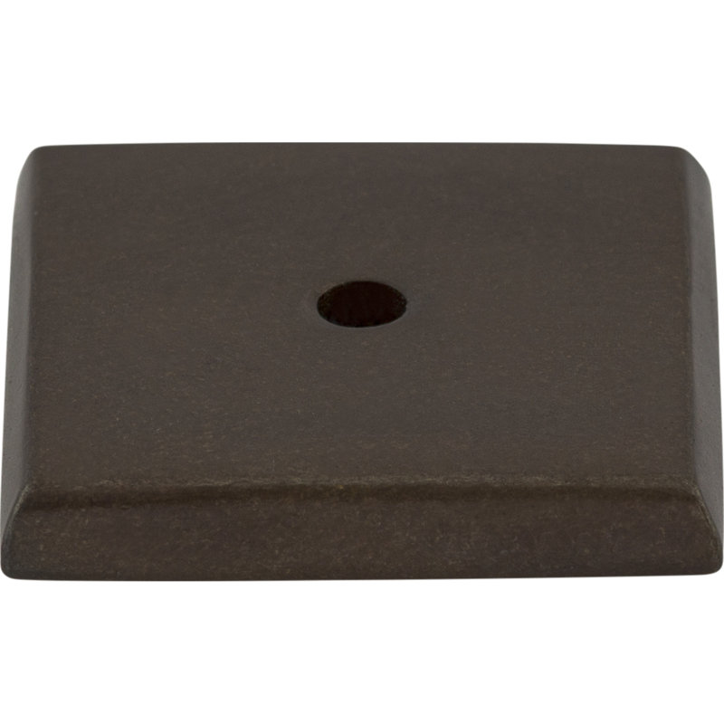 Aspen Square  Backplate, 0.875" H x 0.875" W x 0.19" D, Medium Bronze