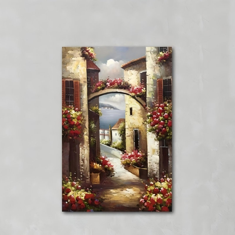 Art urbain sur toile sans cadre 24 "x 36"