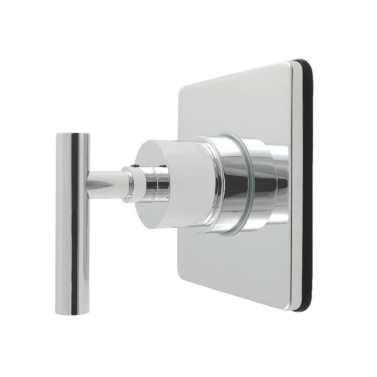 Kingston Brass Manhattan Single-Handle Wall Mount Six-Way Diverter Valve with Trim Kit