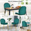 Fauteuil d'appoint en velours-1015743377