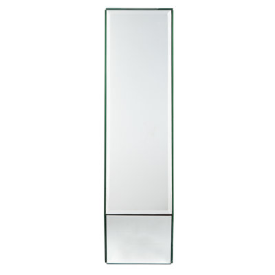 Cerrie Indoor Mirrored Glass Table Vase (Set of 2)