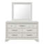 Commode 7 tiroirs avec miroir Mickinley
