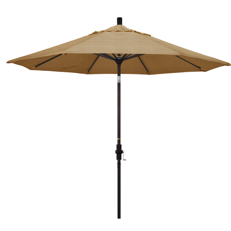 Parasol 9 'Market Sunbrella, Sunbrella® ‑ lin sésame