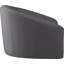 Fauteuil demi-tonneau en velours Alaw-1910994094