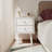 Set Of 2 Solid Wood 2-Drawer Nightstands-1002419119