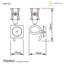 Walk Chrome LED Armed Sconce-33764674