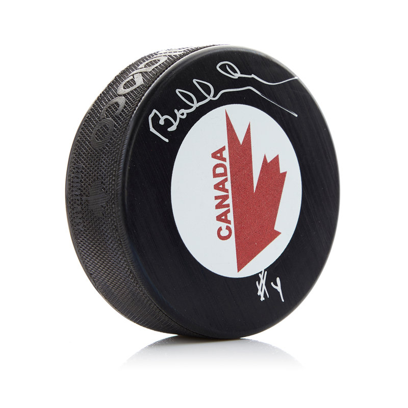Rondelle de la Coupe du Canada autographe Bobby Orr Canada
