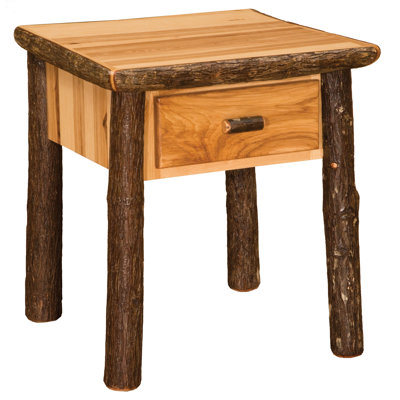 Table de chevet Fireside Lodge Hickory