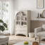 Armoire de rangement élégante, idéale pour le rangement élégant et la présentation dans diverses pièces-763570306