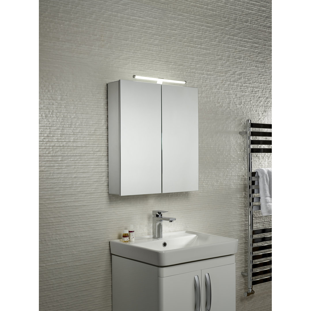 Conduct  60cm x 65cm Surface Mount Mirror Cabinet