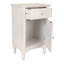Ajten 46cm W Solid + Manufactured Wood Bedside Table