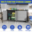 Armoire de rangement en métal robuste avec roulettes - Armoire de rangement pour outils robuste et durable-114043816