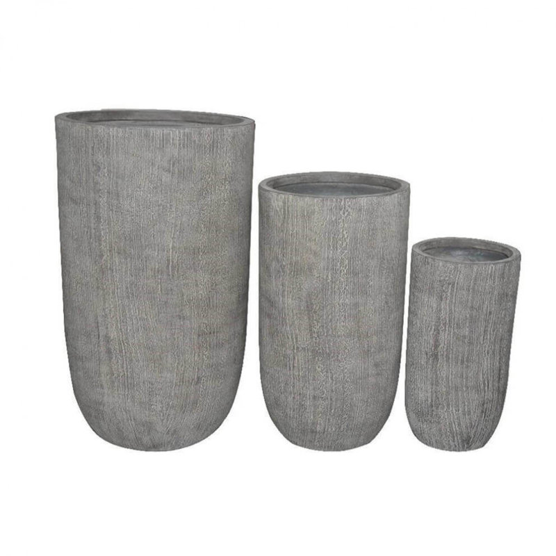 Adhitya Clay Fiber Floor Vase