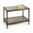 Cane Glass Top Coffee Table