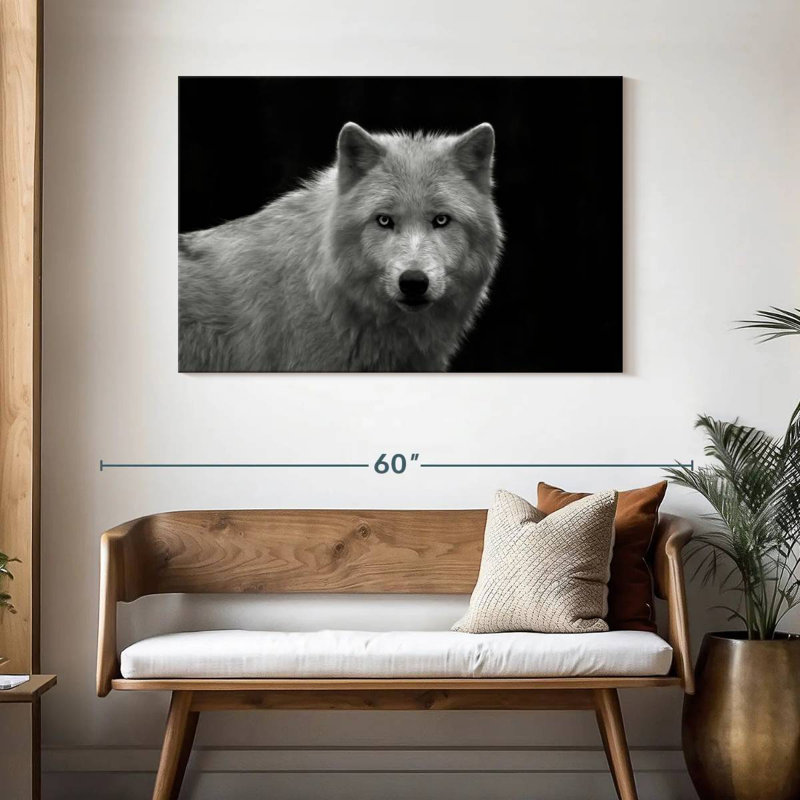 Brampt Phantom Wolf, 30'' H X 45'' W