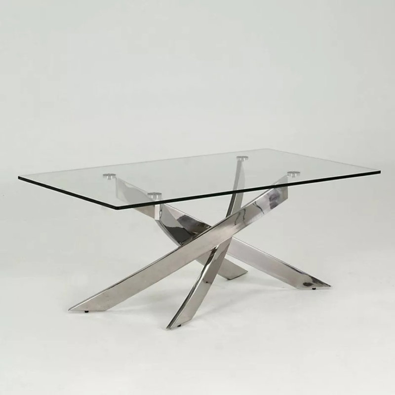 Emi Cross Legs Coffee Table