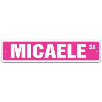 Plaque de rue Nikolas