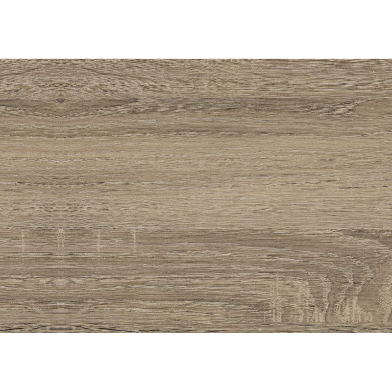 Bibliothèque asymétrique avec tablettes de présentation taupe et base en métal noir à 5 niveaux aspect bois
