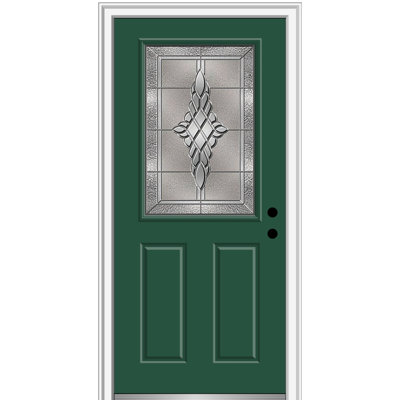 Grace 80'' Fiberglass Front Entry Doors