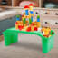 Ensemble de 6 plateaux de télévision modernes pour enfants, bureau léger en plastique pour les tout-petits qui mangent et dessinent, aucun assemblage requis-129992596