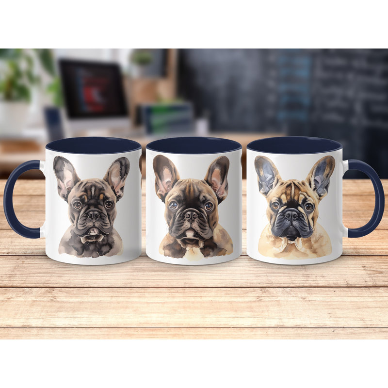 Ceramic Coffee Mug, Navy