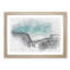 Yosemite Valley at Dusk Sketch - Picture Frame Graphic Art Print-56875175-56875178