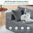 105"Cloud Modular Sectional Sofa Couch with L-Shape Chaise,Modern Minimalist Upholstered Couches for Living Room Bedroom,Deep Seat Corner Couch,No Assembly Required-895045506