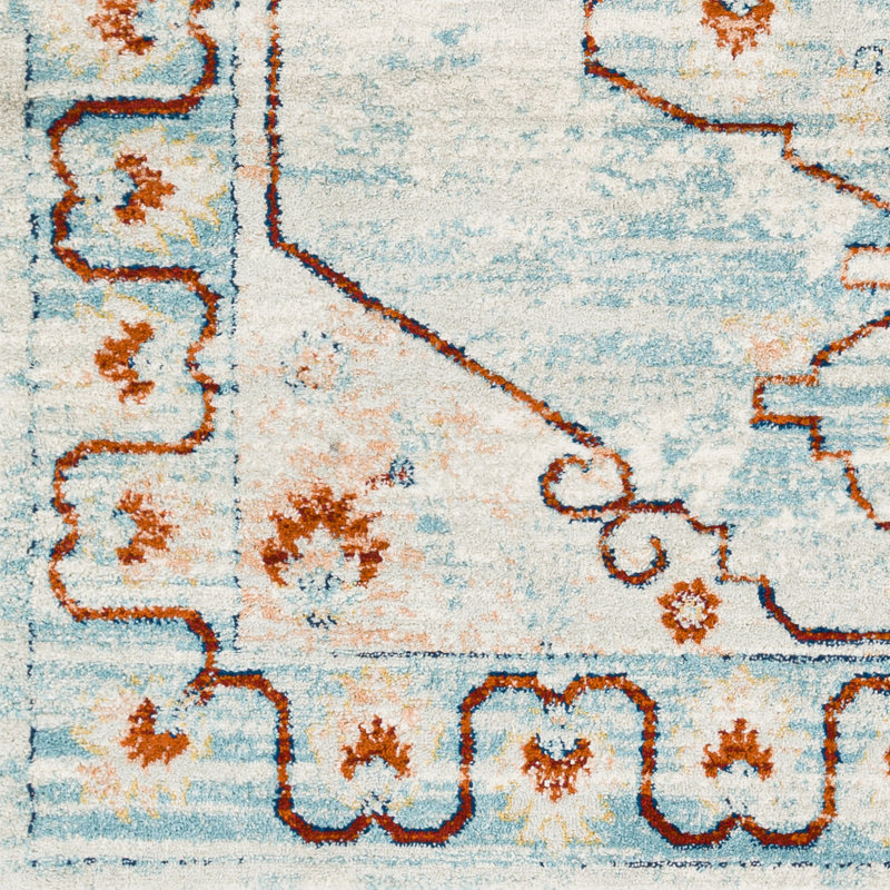Aldusa Oriental Indoor Rug, Rectangle 5'3" x 7'