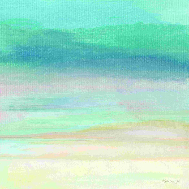 Calm Horizon 5, H 20 po x l 20 po, Non, Wrapped Canvas