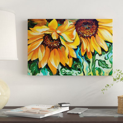 « the tournesol », reproduction sur toile