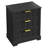 Wooden 23.6" W 3-Drawer Nightstand(Set of 2)