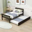 Mirefield Wood Twin Platform Bed with Trundle