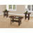 Table Set, 3Pcs Set, Coffee, End, Side, Accent, Living Room, Walnut Laminate, Transitional-550868248