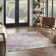 Abbate Abstract Pink/Blue/Orange/Ivory Area Rug