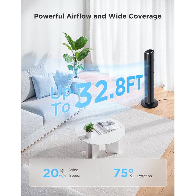 Fcbnposi 91.4cm Oscillating Personal Fan Fan