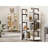 Multifuction Bookcase with Solid Wood Frame,Mix Color Plant Standing for Home Decro -1683155271
