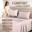 Ensemble de draps 4 pièces Beddora King-130776405-130776404