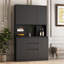 Armoire de cuisine avec station de charge, buffet autoportant avec tiroir, buffet contemporain pour l'intérieur-909826769
