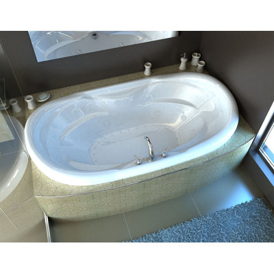 Antigua 70'' x 41'' Drop-In Bathtub