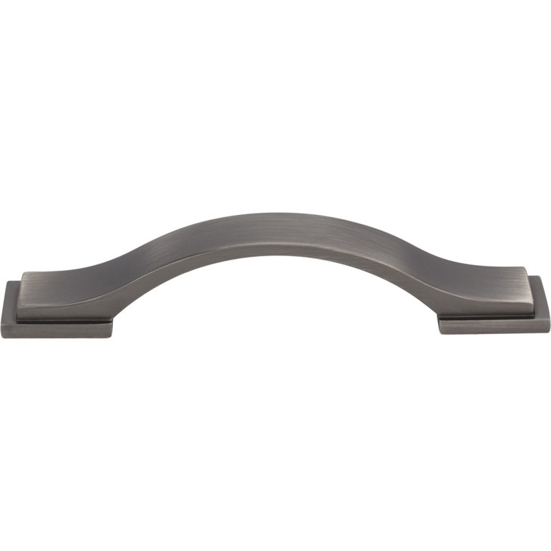 Mirada Bar Pull, Brushed Pewter, 3 3/4"