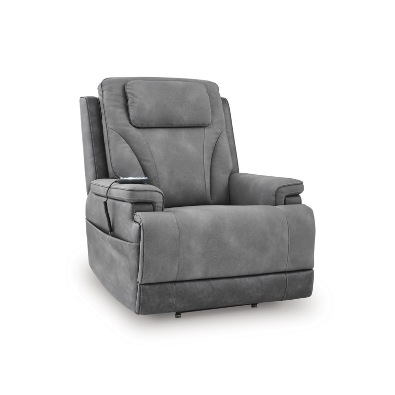 4Z-Serenity Zone Power Lift Recliner, Gray