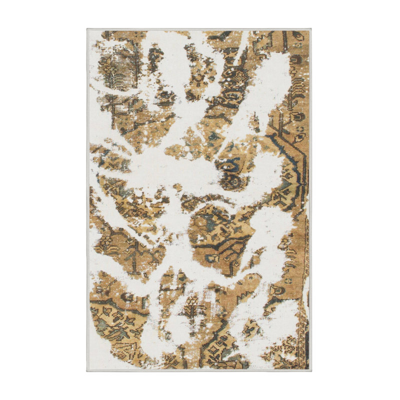 Tapis multicolore abstrait Smicksburg, Rectangle 3 pi x 5 pi