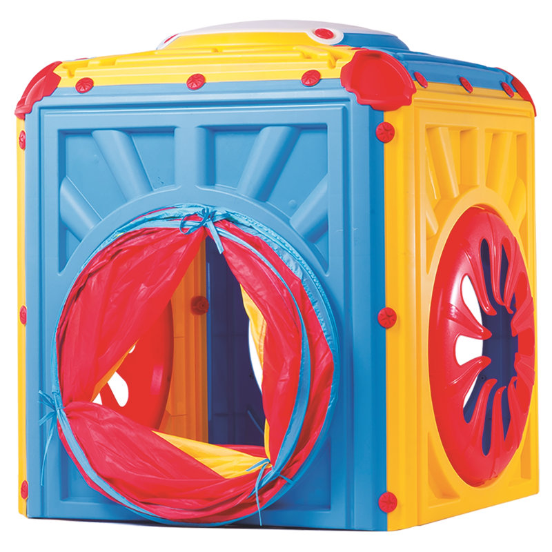 Stefany Zoomie Kids 34.2'' W x 74.8'' D Indoor / Outdoor Plastic Play Tent
