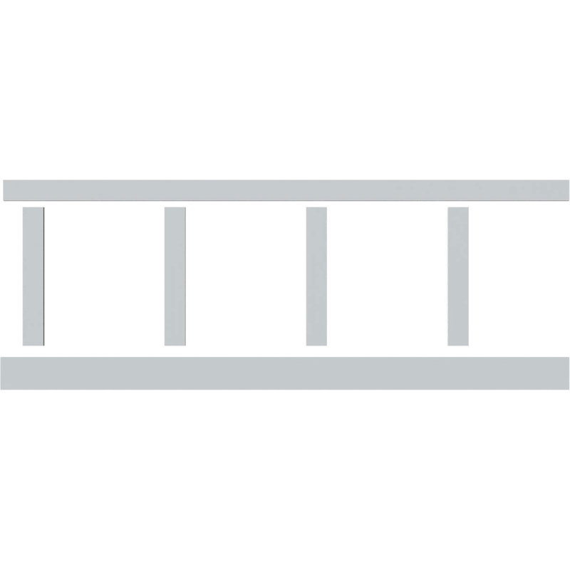 Ensemble de lambris Classic Shaker, 32 po, Large panneau réglable de 20 po