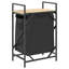 Laundry Basket 1 Compartment With Shelf