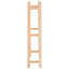 Kinne Solid Wood Floor Wine Bottle Rack in Natural