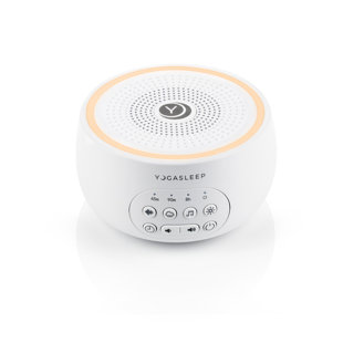 Machine à sons multiples Yogasleep Dreamcenter avec veilleuse couleur personnalisable
