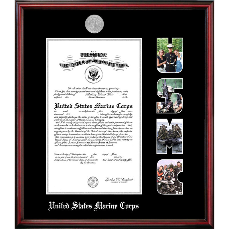 Marine Certificate Petite Picture Frame, 9" x 14"